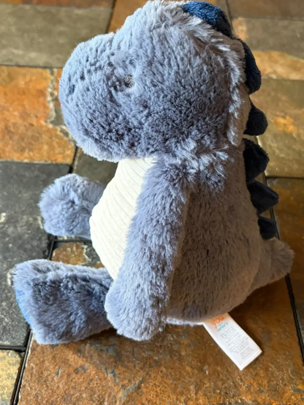 Carter's Just One You blue dinosaur plush 11